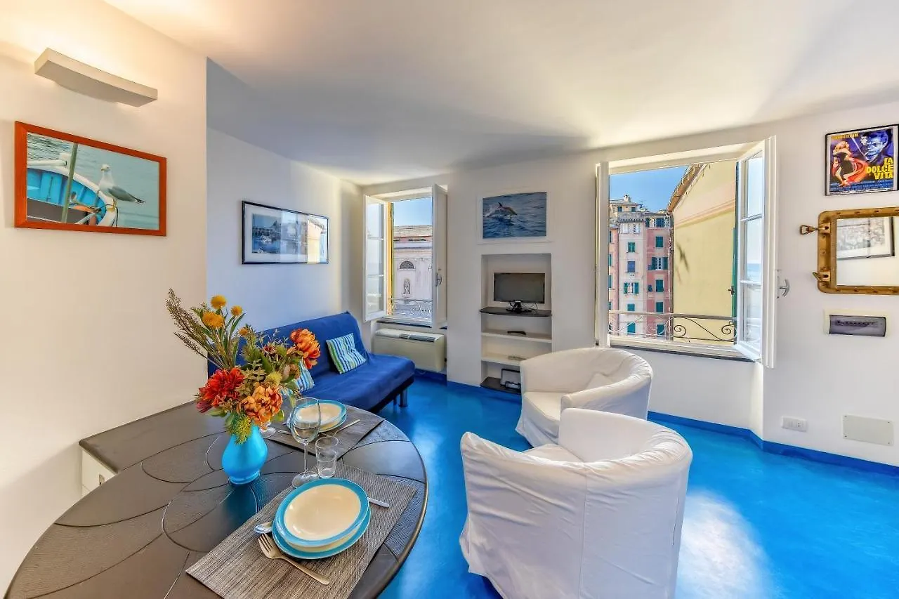 Appartamento Casa Marina Relax Con Vista Sul Mare Camogli
